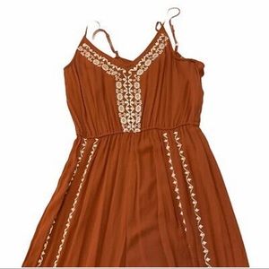 American Rag Rust Jumpsuit